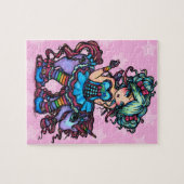 Kleine Miss Deelish Fairy Unicorn Fantasy Legpuzzel (Horizontaal)