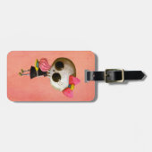 Kleine Miss Dood met Cupcake Bagagelabel (Voorkant horizontaal)