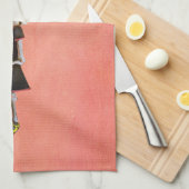 Kleine Miss Dood met Cupcake Theedoek (Quarter Fold)