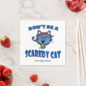 Kleine Miss Giggles Scaredy Cat Halloween Servet (Insitu)