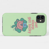 Kleine Miss Lucky's Motto | Groene klaver Case-Mate iPhone Case (Achterkant (horizontaal))