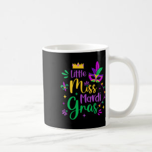 Kleine Miss Mardi Gras Kinder Carnaval Kleding Mei Koffiemok
