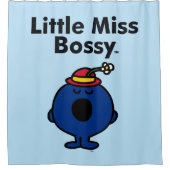 Kleine Miss | Miss Bossy is zo bossy Douchegordijn (Voorkant)