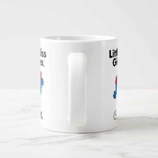 Kleine Miss | Miss Giggles houdt van lachen Grote Koffiekop (Achterkant)