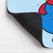 Kleine Miss | Miss Giggles houdt van lachen Muismat (Hoek)