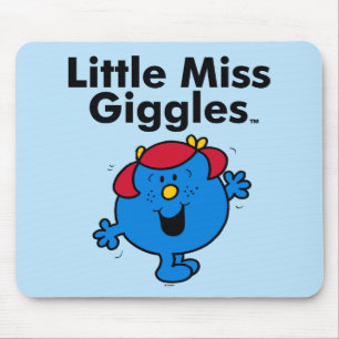 Kleine Miss   Miss Giggles houdt van lachen Muismat