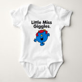 Kleine Miss | Miss Giggles houdt van lachen Romper (Voorkant)