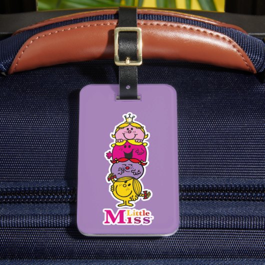 Kleine Miss | Miss Standing Tall Bagagelabel (Voorkant Insitu 2)