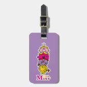 Kleine Miss | Miss Standing Tall Bagagelabel (Voorkant verticaal)