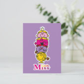 Kleine Miss | Miss Standing Tall Briefkaart (Staand voorkant)