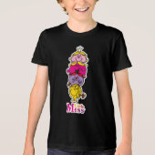Kleine Miss | Miss Standing Tall Tri-Blend Shirt (Voorkant)