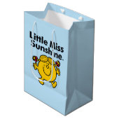 Kleine Miss | Miss Sunshine is een zonnestraal Medium Cadeauzakje (Voorkant Gekanteld)