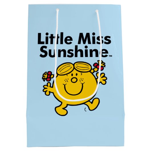Kleine Miss | Miss Sunshine is een zonnestraal Medium Cadeauzakje (Achterkant)
