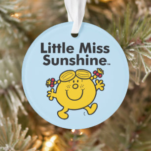 Kleine Miss Miss Sunshine is een zonnestraal Ornament