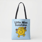 Kleine Miss | Miss Sunshine is een zonnestraal Tote Bag (Voorkant)