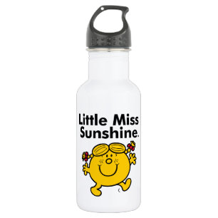 Kleine Miss Miss Sunshine is een zonnestraal Waterfles