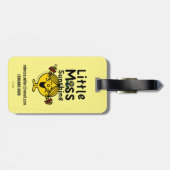 Kleine Miss | Miss Sunshine Laughs Bagagelabel (Achterkant horizontaal)