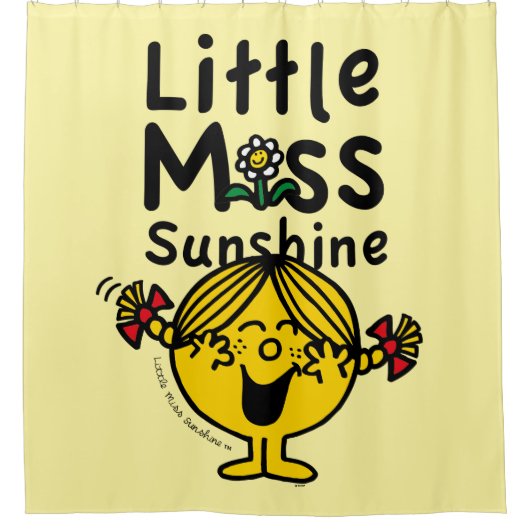 Kleine Miss | Miss Sunshine Laughs Douchegordijn (Voorkant)