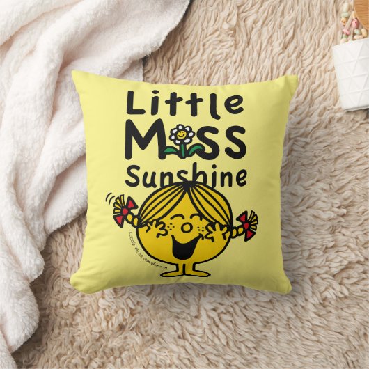 Kleine Miss | Miss Sunshine Laughs Kussen (Deken)