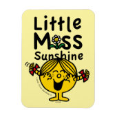 Kleine Miss | Miss Sunshine Laughs Magneet (Verticaal)