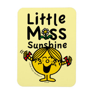 Kleine Miss   Miss Sunshine Laughs Magneet