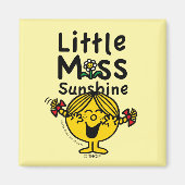 Kleine Miss | Miss Sunshine Laughs Magneet (Voorkant)