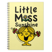 Kleine Miss | Miss Sunshine Laughs Notitieboek (Voorkant)