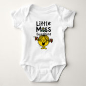 Kleine Miss | Miss Sunshine Laughs Romper (Voorkant)
