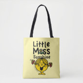 Kleine Miss | Miss Sunshine Laughs Tote Bag (Voorkant)