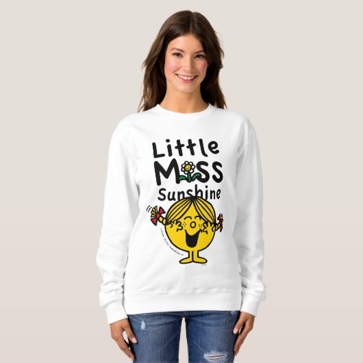 Kleine Miss | Miss Sunshine Laughs Trui (Voorkant volledig)