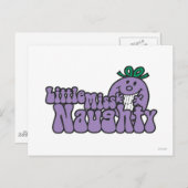 Kleine Miss Naughty Hiding Briefkaart (Voorkant / Achterkant)