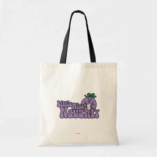 Kleine Miss Naughty Hiding Tote Bag (Voorkant)