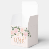 Kleine Miss Onederful eerste verjaardag Bedankdoosjes (Geopend)