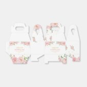 Kleine Miss Onederful Floral Verjaardag Favoriet B Bedankdoosjes (Uitgevouwen)