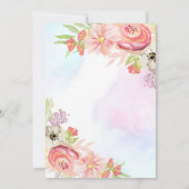 Kleine Miss Onederful Kitten 1e Verjaardag Kaart (Achterkant)