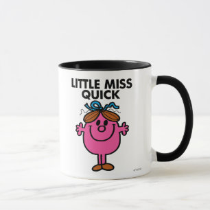 Kleine Miss Quick Zwarte Lettering Mok