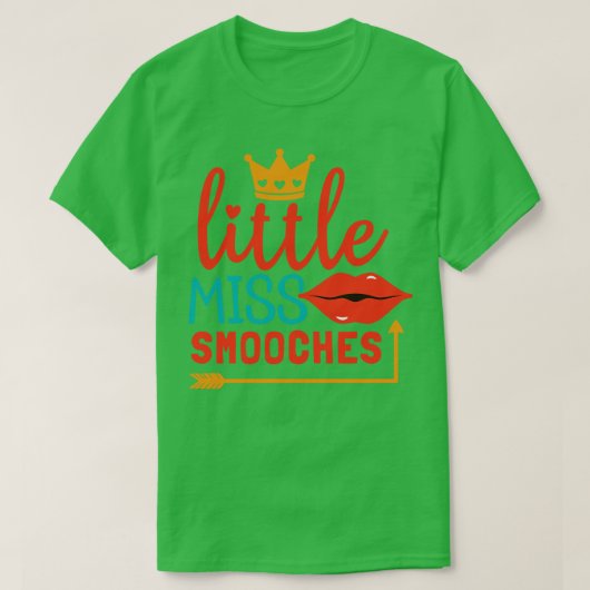 Kleine Miss Smooches T-shirt (Design voorkant)