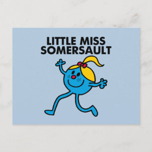 Kleine Miss Somersault Walking Tall Briefkaart