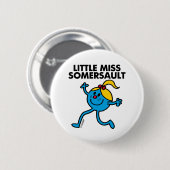 Kleine Miss Somersault Walking Tall Ronde Button 5,7 Cm (Voorkant /achterkant)