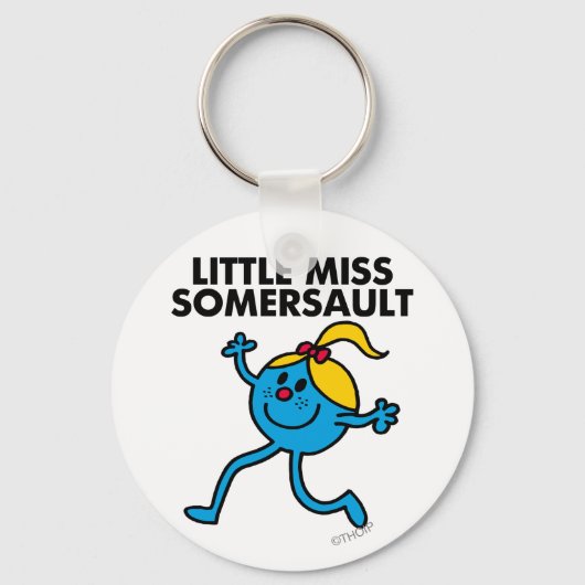 Kleine Miss Somersault Walking Tall Sleutelhanger (Voorkant)