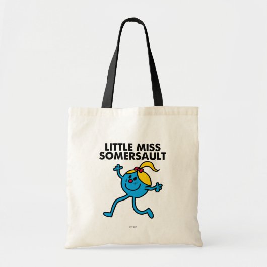 Kleine Miss Somersault Walking Tall Tote Bag (Voorkant)