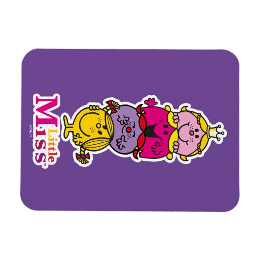 Kleine Miss Standing Tall Magneet (Horizontaal)