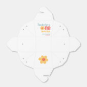 Kleine Mister Onederful Groovy Eerste Verjaardag Bedankdoosjes (Uitgevouwen)