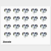 Kleine Mister Pants Hart Sticker (Vel)