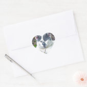 Kleine Mister Pants Hart Sticker (Envelop)
