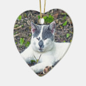 Kleine Mister Pants Keramisch Ornament (Links)