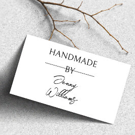 Kleine moderne handgemaakte/Homemade aangepaste na Rubberstempel