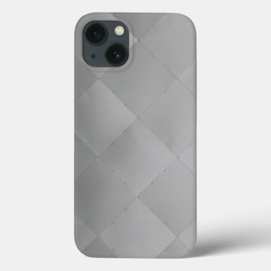 Kleine, moderne metalen zilver Case-Mate iPhone case (Achterkant)