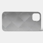 Kleine, moderne metalen zilver Case-Mate iPhone case (Achterkant (horizontaal))
