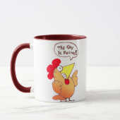 Kleine Mok kippen voor kippen (Links)